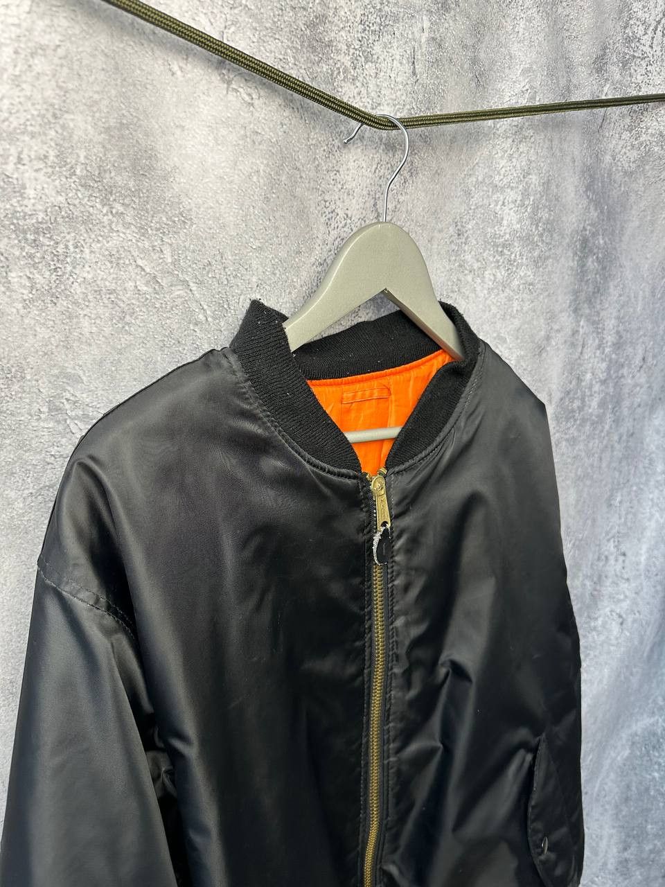 Other MA-1 Bomber Jacket Puffer Lining Classic Style Reversible Size US L / EU 52-54 / 3 - 4 Thumbnail