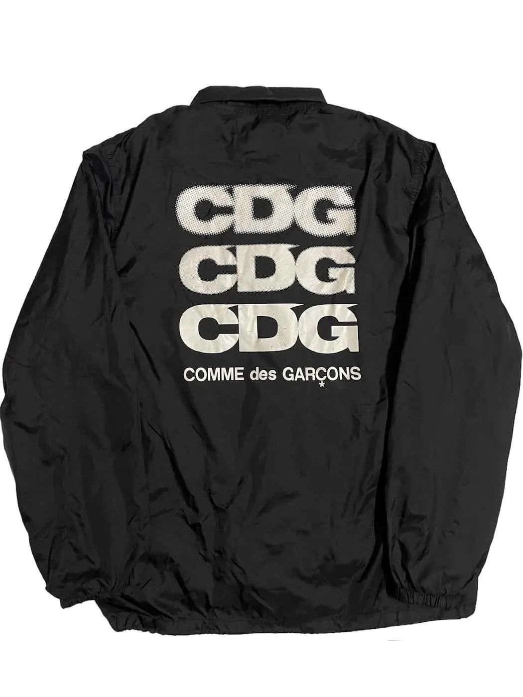 CDG Comme des Garcons Back Hit Big Spellout Coach Jacket
