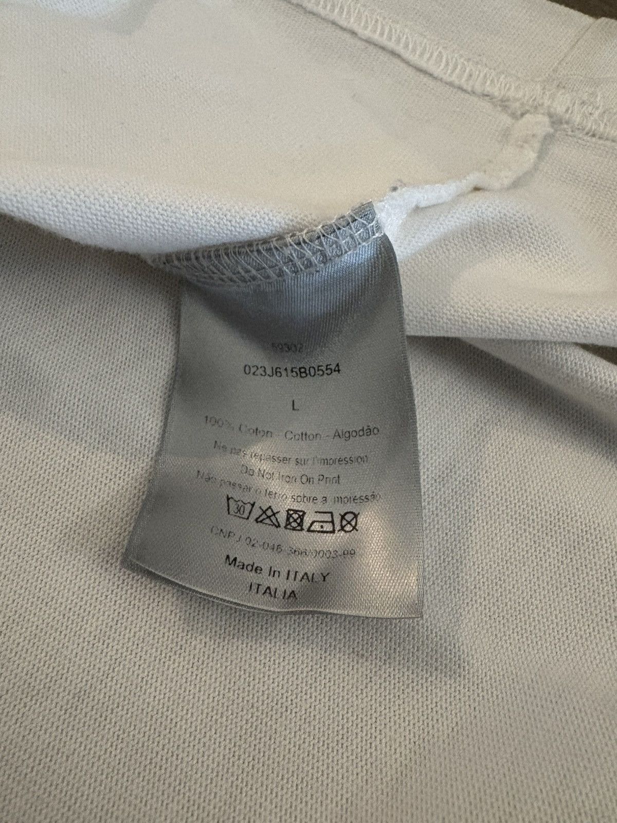 Dior Dior + Daniel Arsham T Shirt Size US L / EU 52-54 / 3 - 4 Thumbnail