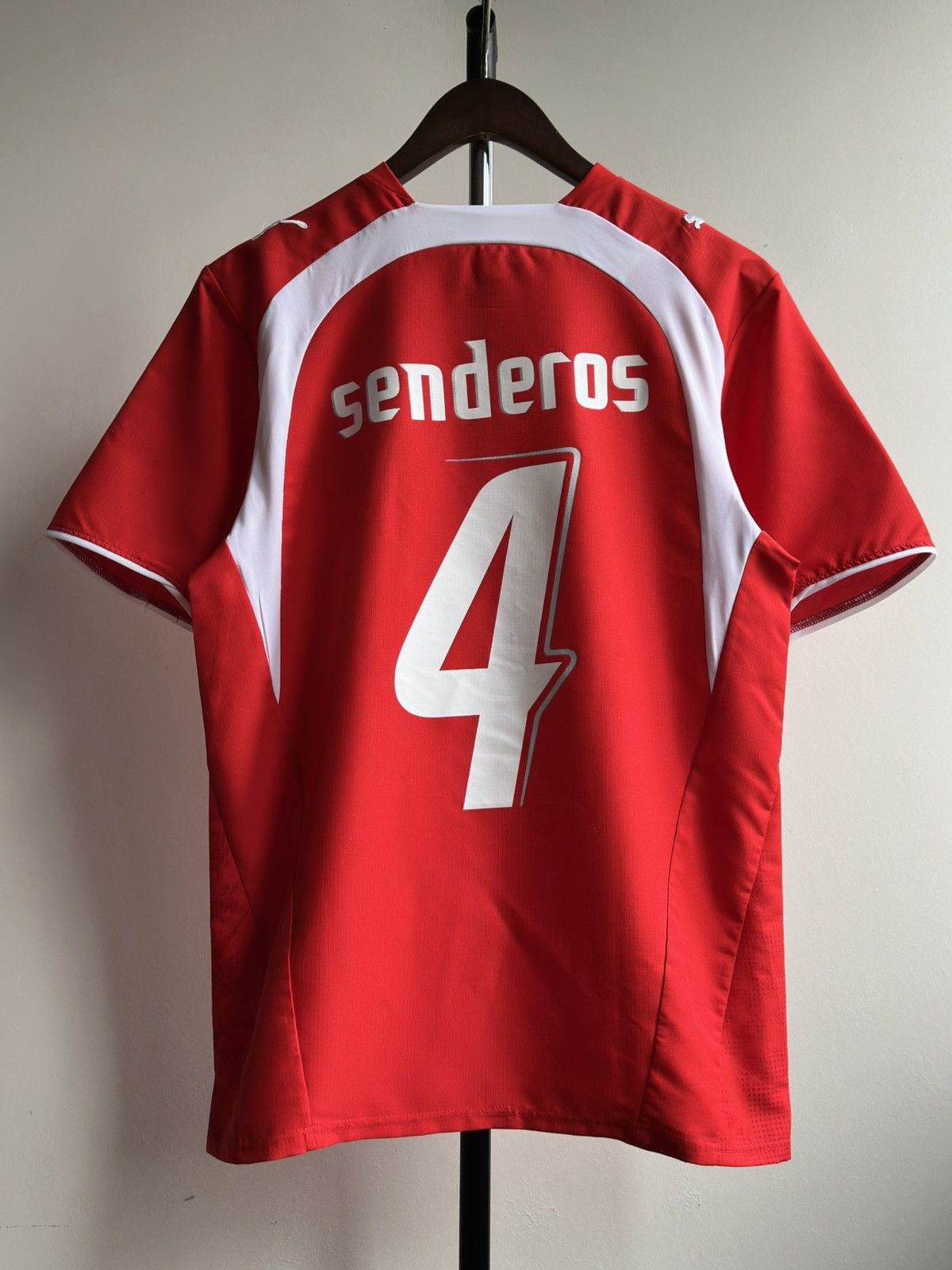 Puma Sanderos #4 Puma Switzerland 2006/08 Soccer Jersey Size US S / EU 44-46 / 1 - 2 Thumbnail