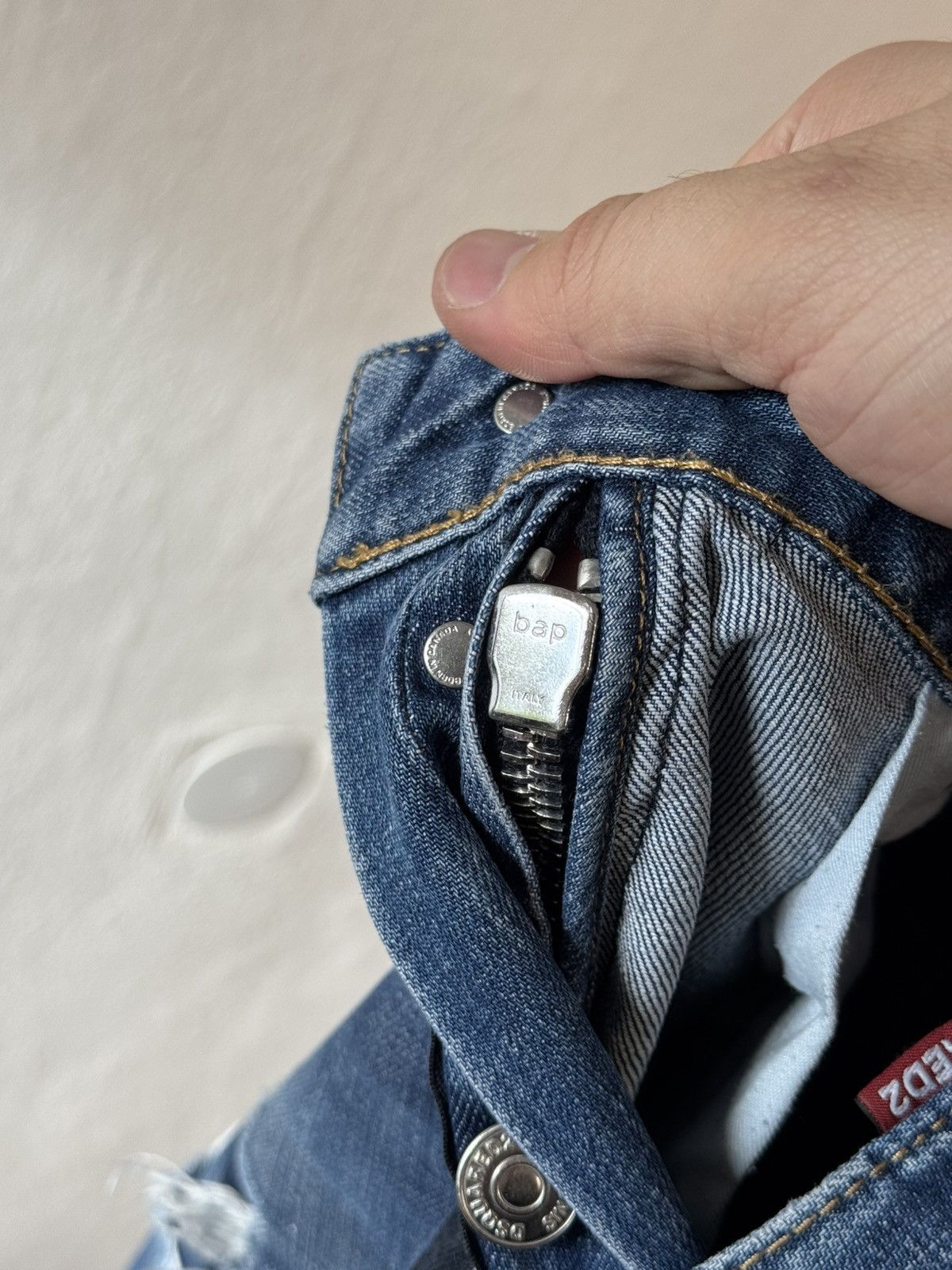 Designer × Dsquared2 Dsquared2 Skater Jeans Distressed Washed Made in Italy Size US 32 / EU 48 - 8 Thumbnail