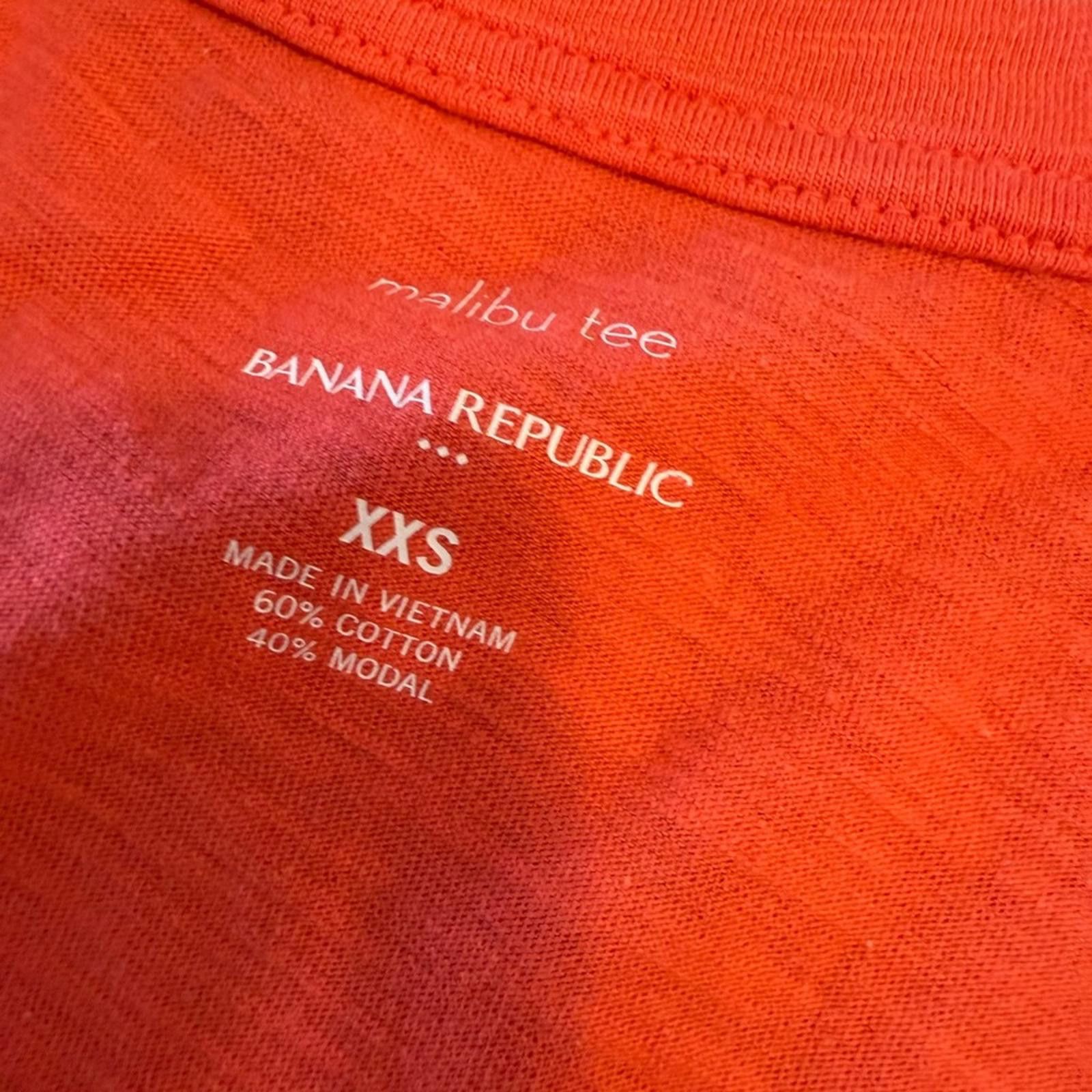 Other Banana Republic factory Malibu Tee short sleeves SZ XXS Size XXS / US 00 / IT 34 - 5 Thumbnail