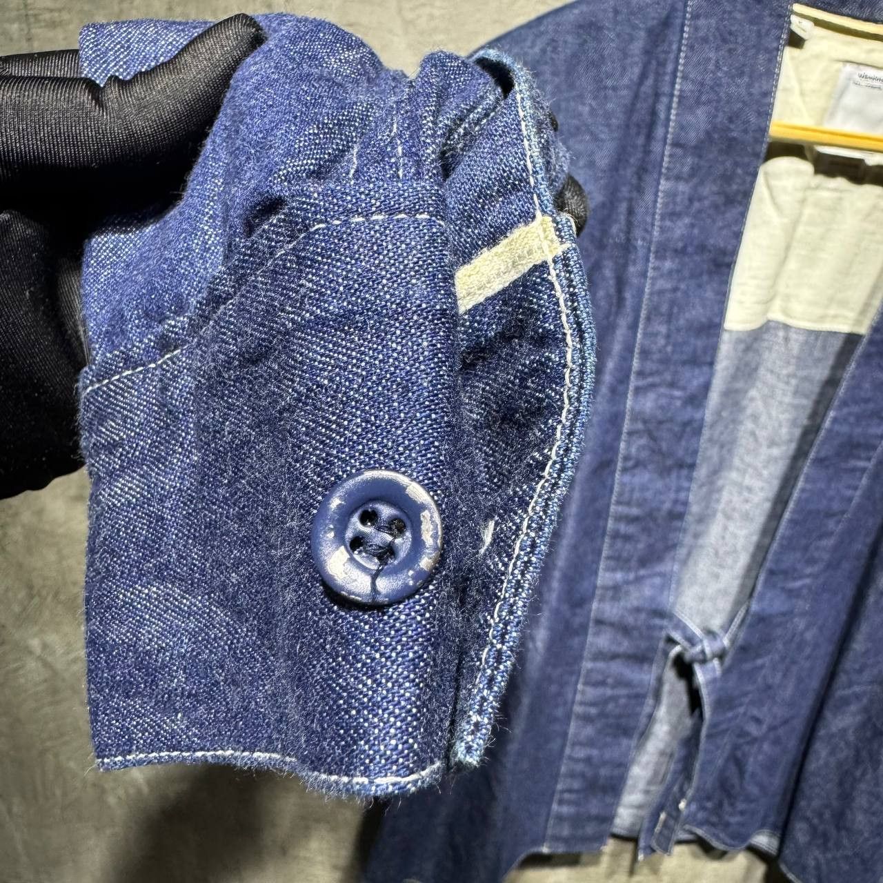Visvim Visvim Lhamo Kimono Denim shirt Size US M / EU 48-50 / 2 - 9 Thumbnail