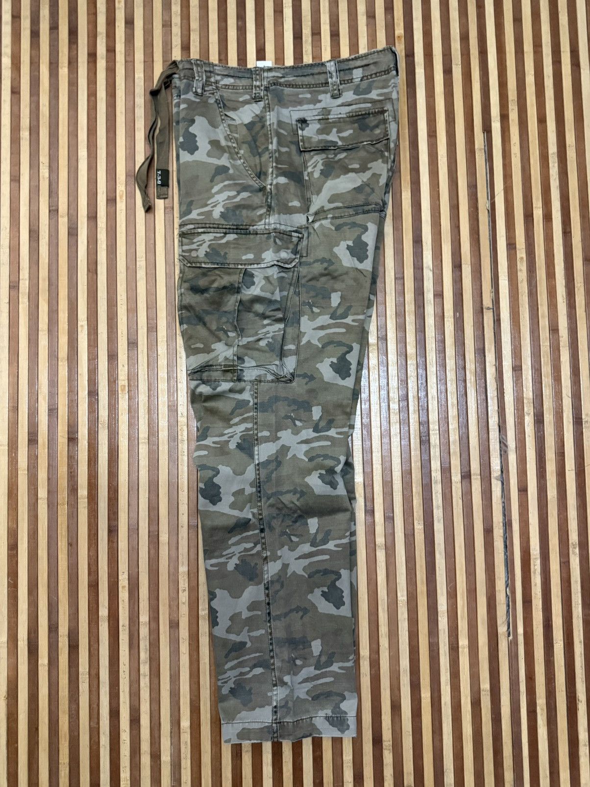 Japanese Brand Vintage B.S 7-3-9 Camouflage Military Outfit Cargo Pants Size US 33 - 11 Thumbnail
