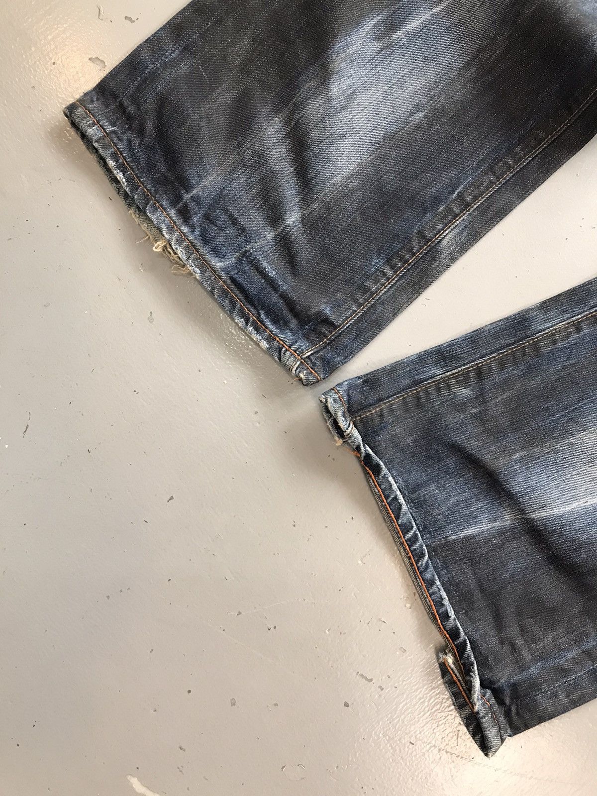 Ed Hardy × Vintage Vintage Edhardy dragons 🐉 embroidered denim Size US 34 / EU 50 - 3 Thumbnail