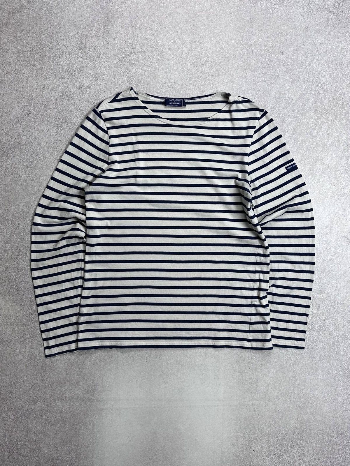 Saint James Saint James Striped Longsleeve Shirt Asap Rocky Kubain M Size US M / EU 48-50 / 2 - 1 Thumbnail