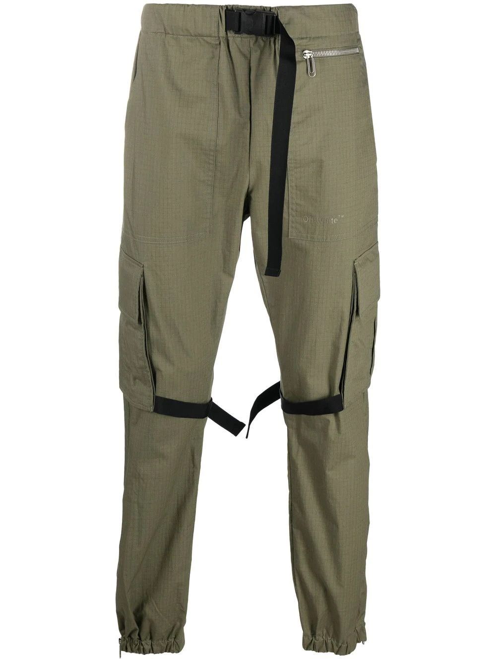 o1gr1nt1124 Diag Tab Cotton Cargo Pant in Army Green