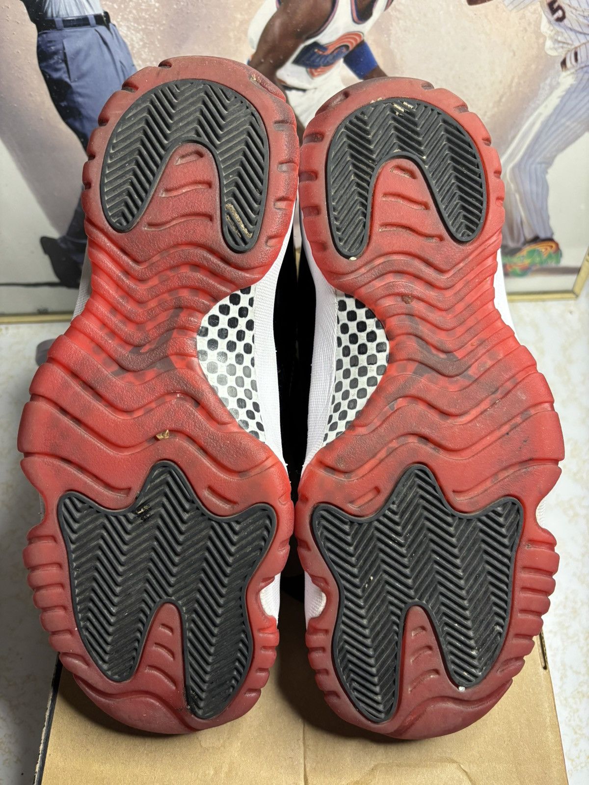 Jordan Brand Air Jordan 11 Bred 2019 Size US 8 / EU 41 - 5 Thumbnail