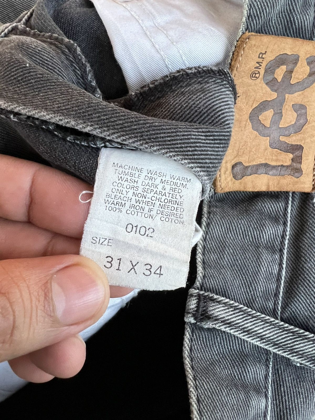 If Six Was Nine × Japanese Brand × Lee 💥Flare💥Vintage Lee Western Sanforized Faded Distress Jean Size US 28 / EU 44 - 22 Thumbnail