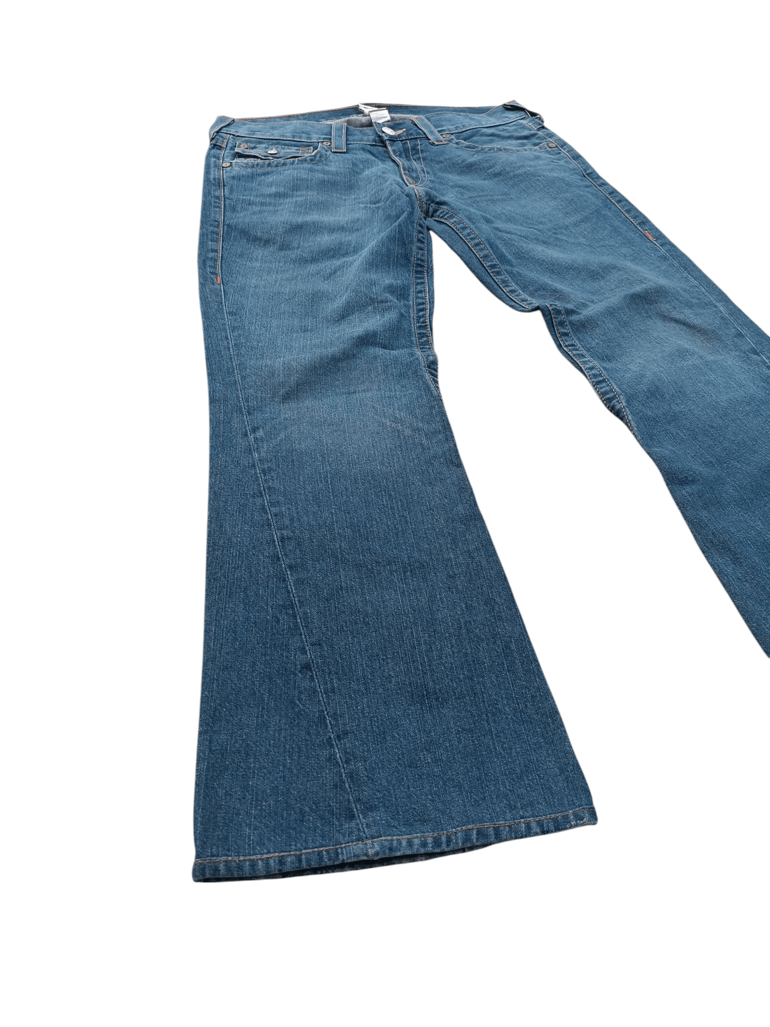 True Religion VINTAGE True Religion Joey Flare Jeans TR026 Size US 34 / EU 50 - 2 Thumbnail