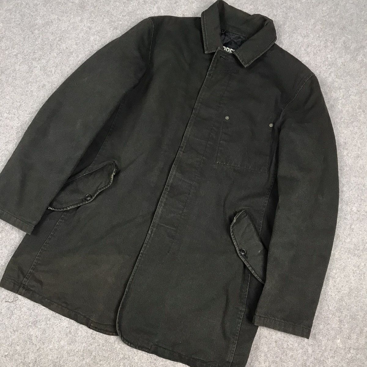 Japanese Brand × PPFM PPFM IF SIX WAS NINE STYLE BLACK FADED BUTTON JACKET Size US L / EU 52-54 / 3 - 4 Thumbnail