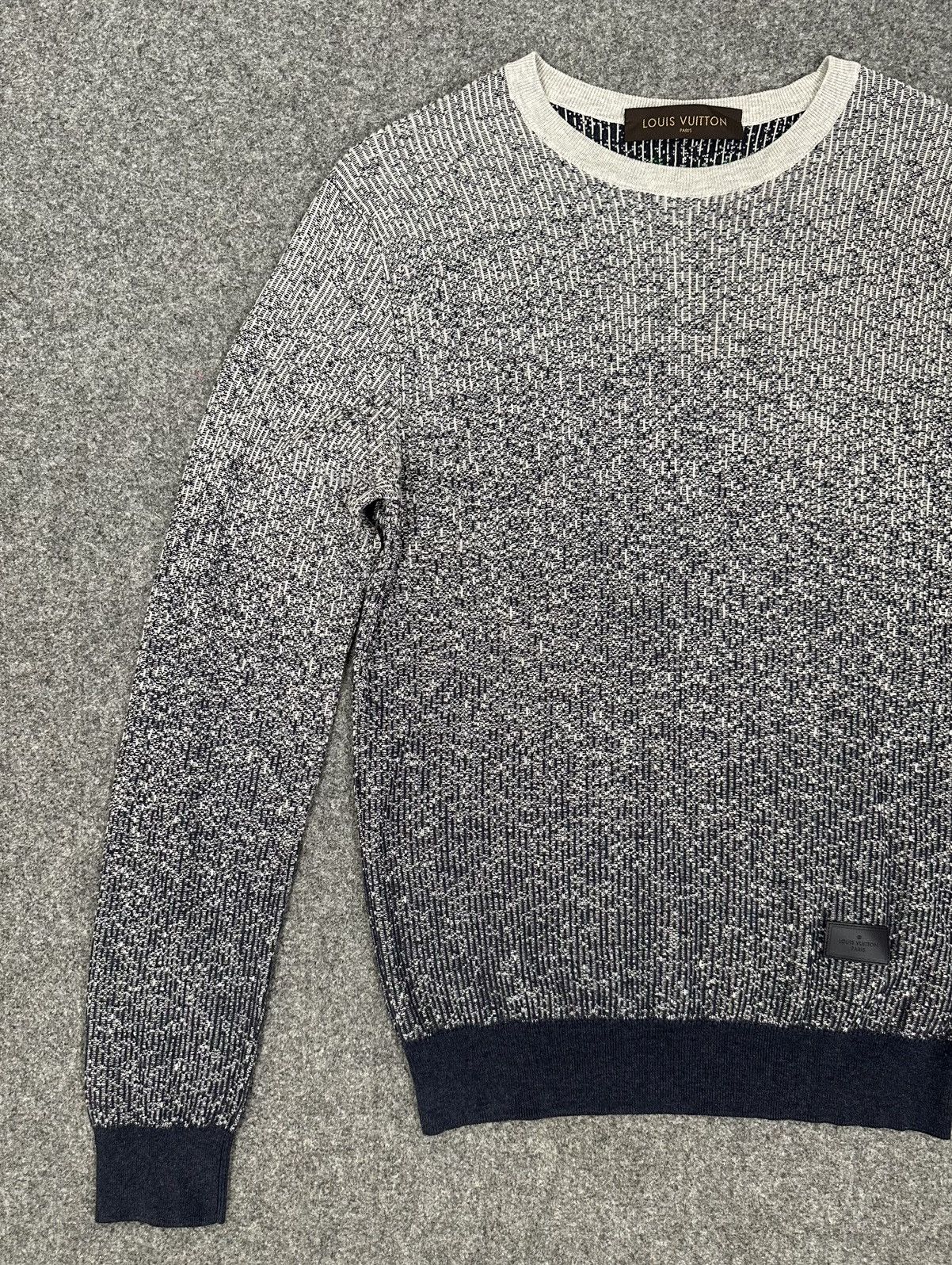 Kim Jones × Louis Vuitton Louis Vuitton - Kim Jones S/S14 - Space Effect Knit Sweater Size US XS / EU 42 / 0 - 3 Thumbnail