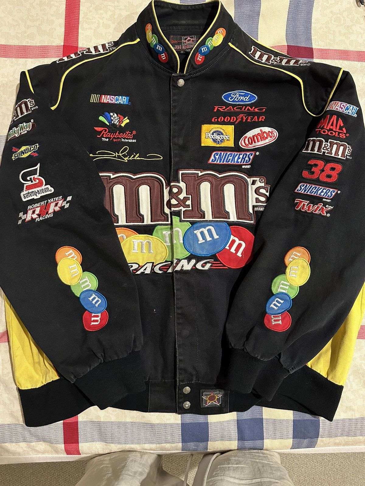 image of Jh Design M&m’S Vintage Jacket in Black, Men's (Size 2XL)