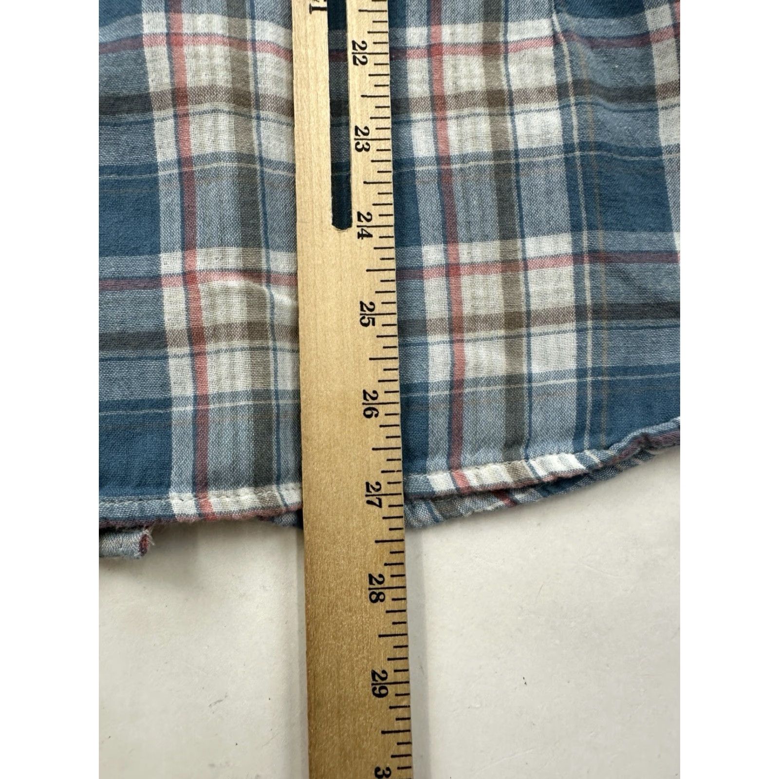 Lucky Brand Lucky Brand Shirt Mens Small Plaid Button-Up Long Sleeve Classic Size US S / EU 44-46 / 1 - 5 Thumbnail