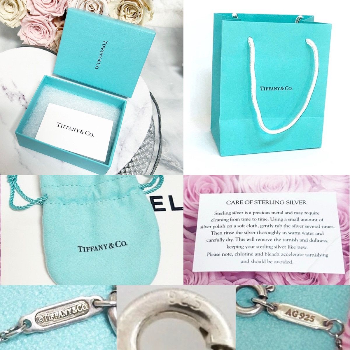 Tiffany & Co. Authentic Tiffany & Co Love Note 925 Sterling Charm Bracelet Size ONE SIZE - 11 Thumbnail