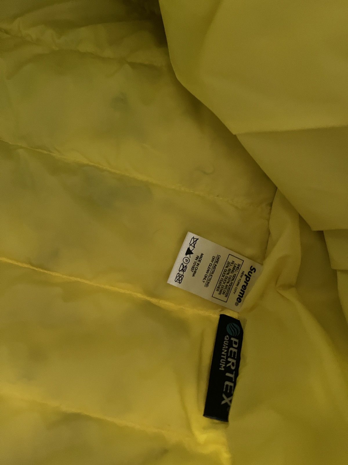 Supreme Supreme Micro Down Half Zip Hooded Pullover Acid FW2022 Size US XL / EU 56 / 4 - 3 Thumbnail