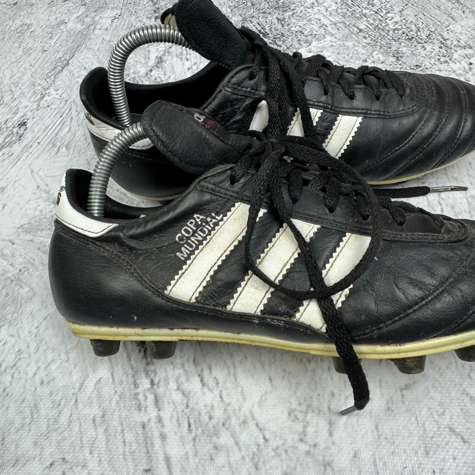 Adidas Adidas Copa Mundial 015110 Men's Black White Soccer Cleats 7 Size US 7 / EU 40 - 3 Thumbnail