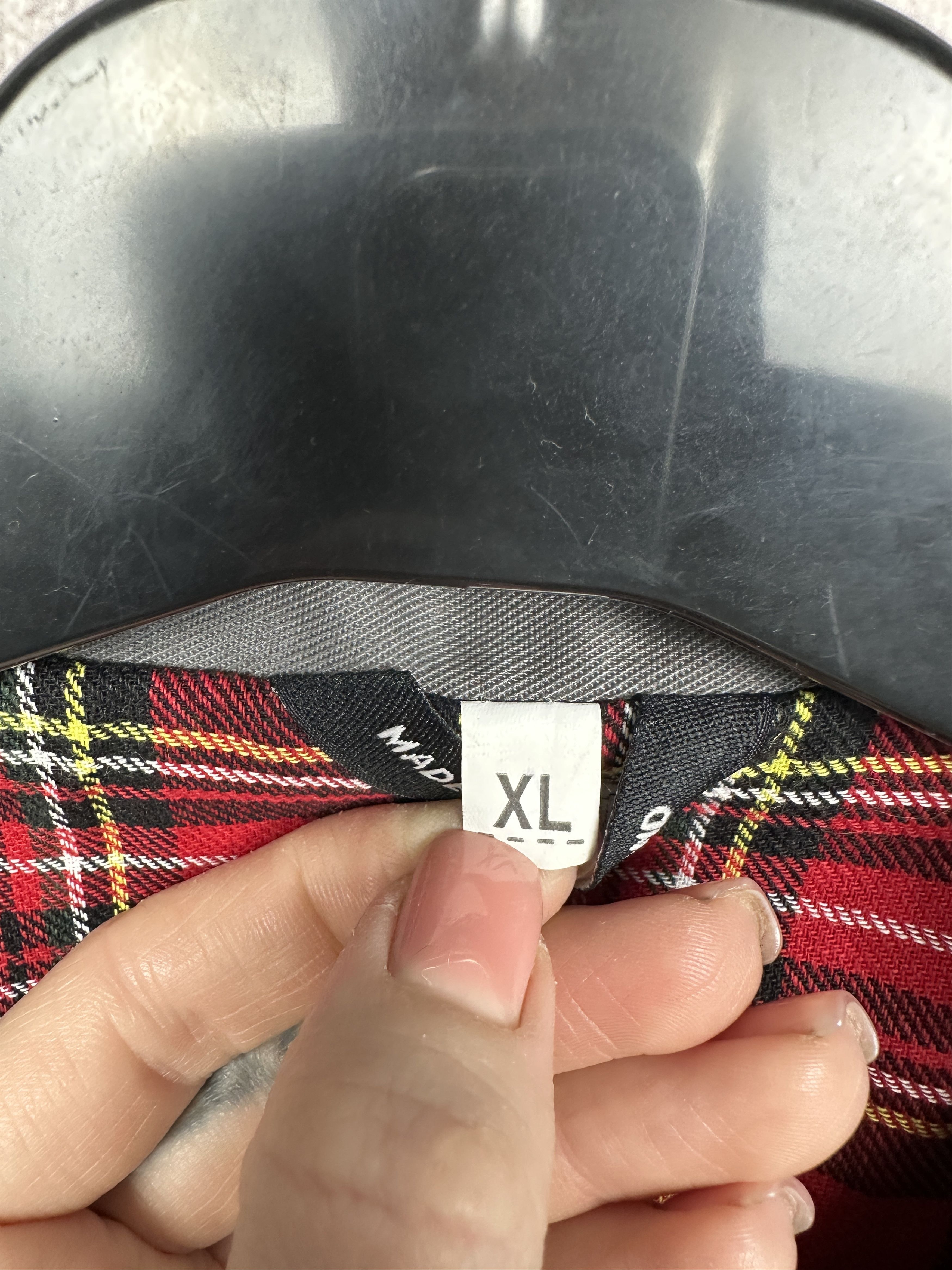 Vintage England Vintage Mens Plaid Lined Collared Jacket Size US XL / EU 56 / 4 - 4 Thumbnail
