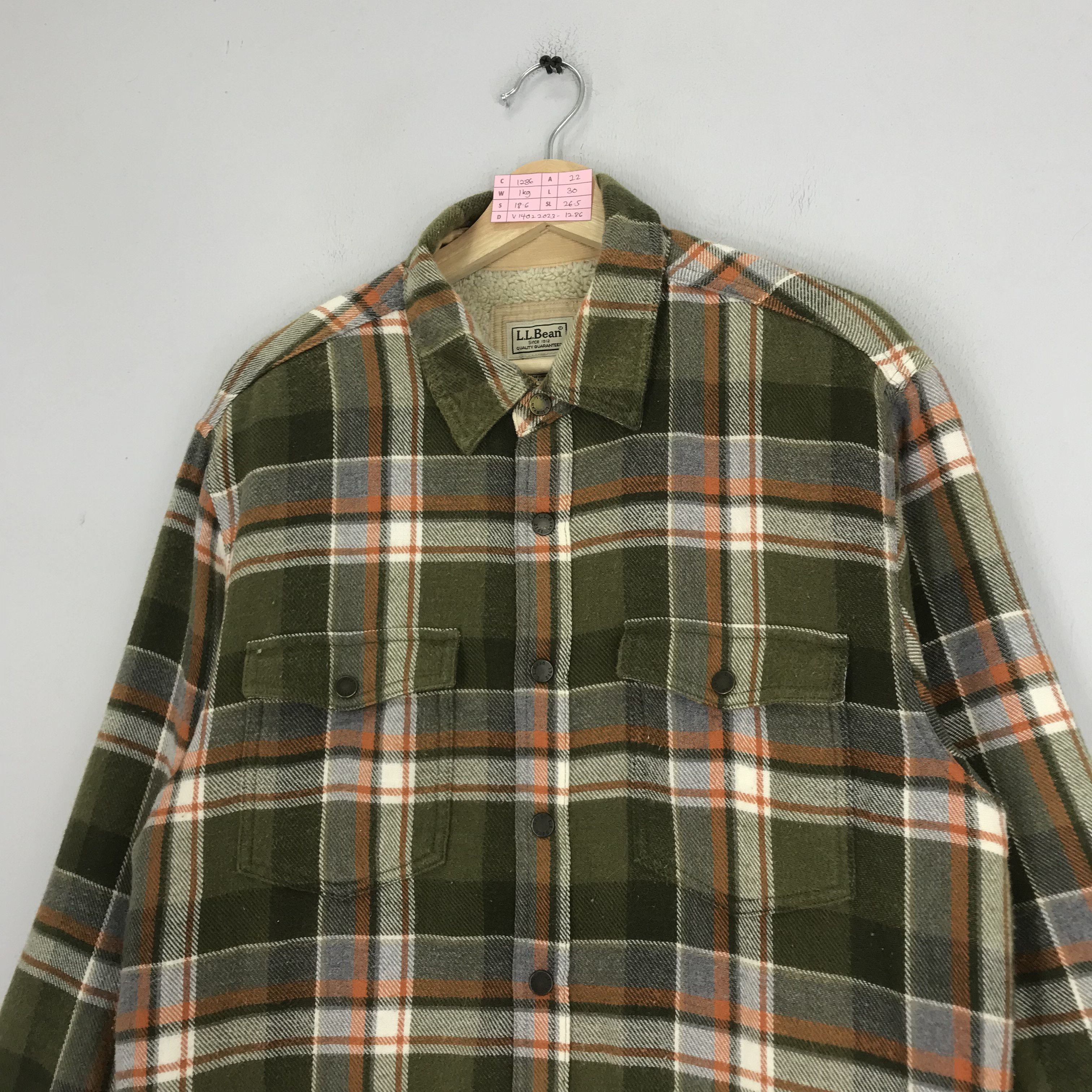 L.L. Bean Vintage LL Bean Checkered Buttondown - 1286 Size US L / EU 52-54 / 3 - 4 Thumbnail