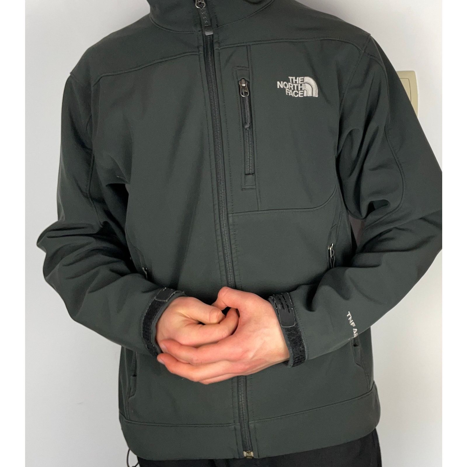 The North Face The North Face Apex Men's Black Full Zip Softshell Jacket M Size US M / EU 48-50 / 2 - 2 Thumbnail