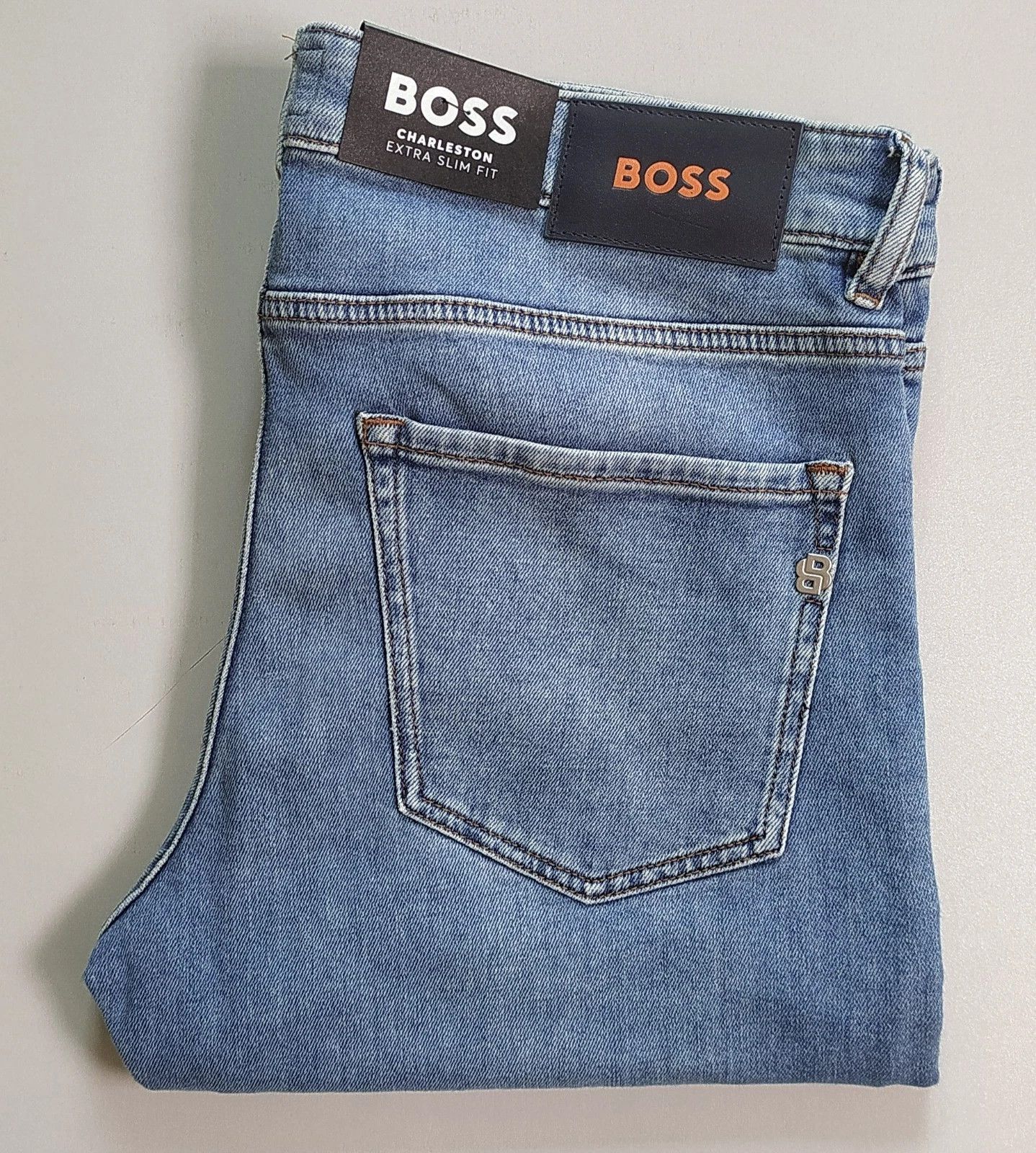 Hugo Boss HUGO BOSS DELAWARE Slim fit men's Jeans Free Shipping T-6012 Size US 34 / EU 50 - 1 Thumbnail