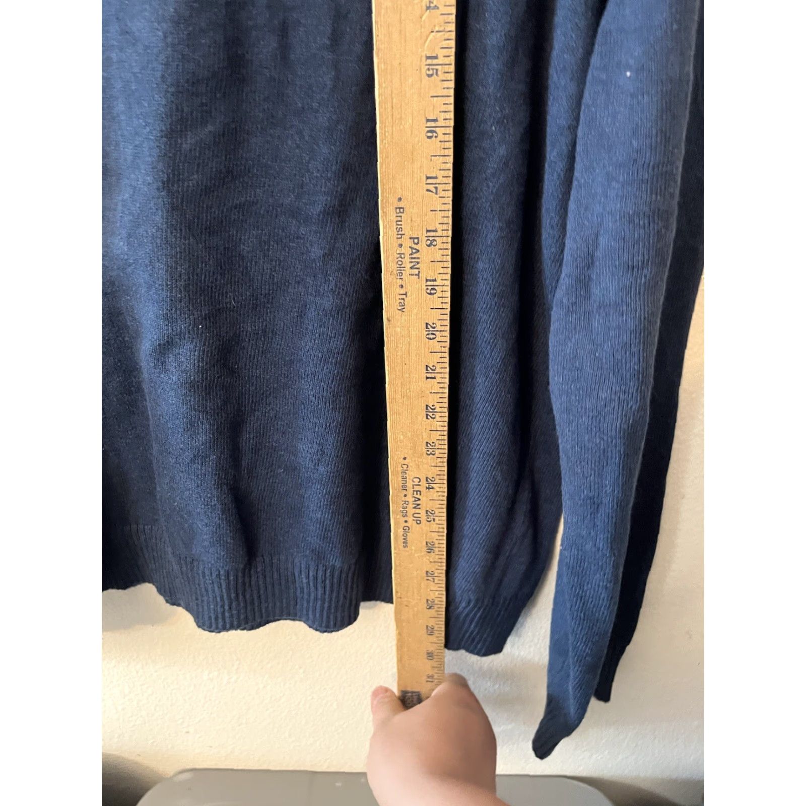 Calvin Klein Calvin Klein Mens Sweater 1/4 Zip Mock Neck 2XL Blue Shirt Pullover Size US XXL / EU 58 / 5 - 4 Thumbnail