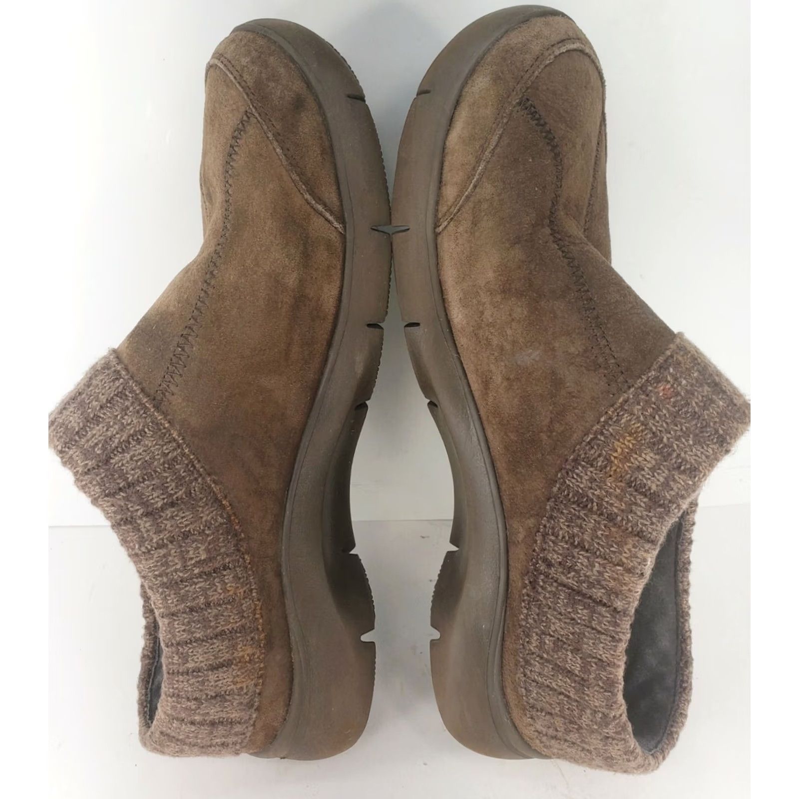 Dansko Dansko Eartha Brown Suede Slip-On Comfort Shoes Women M 10 US 41 EU Casual Low Top Rounded Toe Size L / US 10 / IT 46 - 7 Thumbnail
