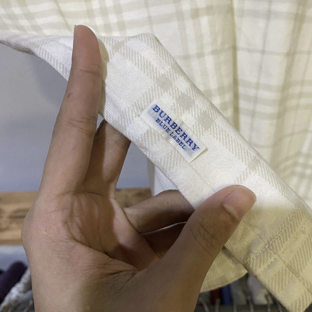 Burberry BURBERRY LONDON BLUE LABEL NOVA CHECK POLO T-SHIRT Size US M / EU 48-50 / 2 - 4 Thumbnail
