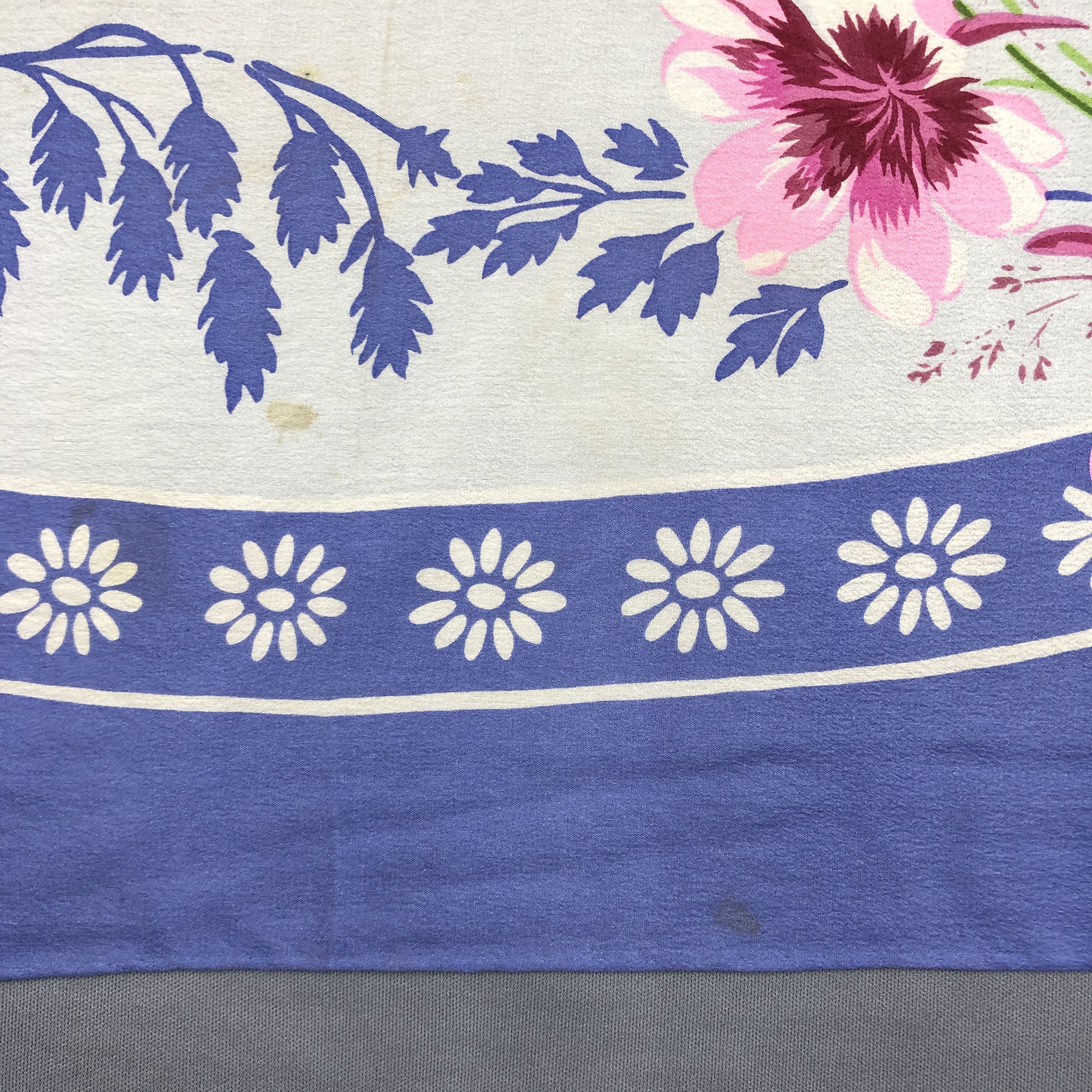Japanese Brand Vintage Bella Rosa SILK Scarf Twill Stole Wraps Scarves Size ONE SIZE - 9 Thumbnail