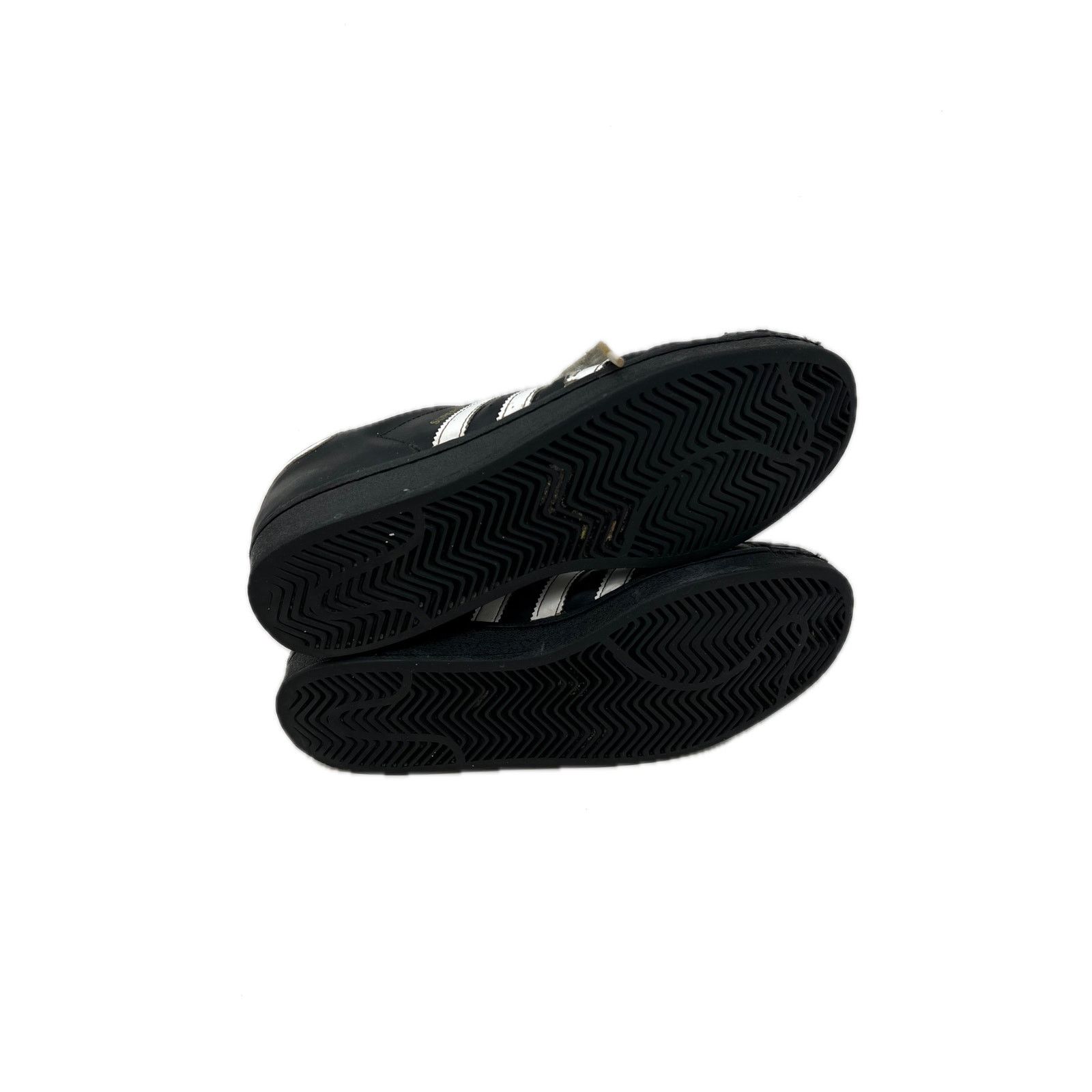 Adidas adidas Superstar Core Black Cloud White Gold Mens 8.5 Size US 8.5 / EU 41-42 - 4 Thumbnail