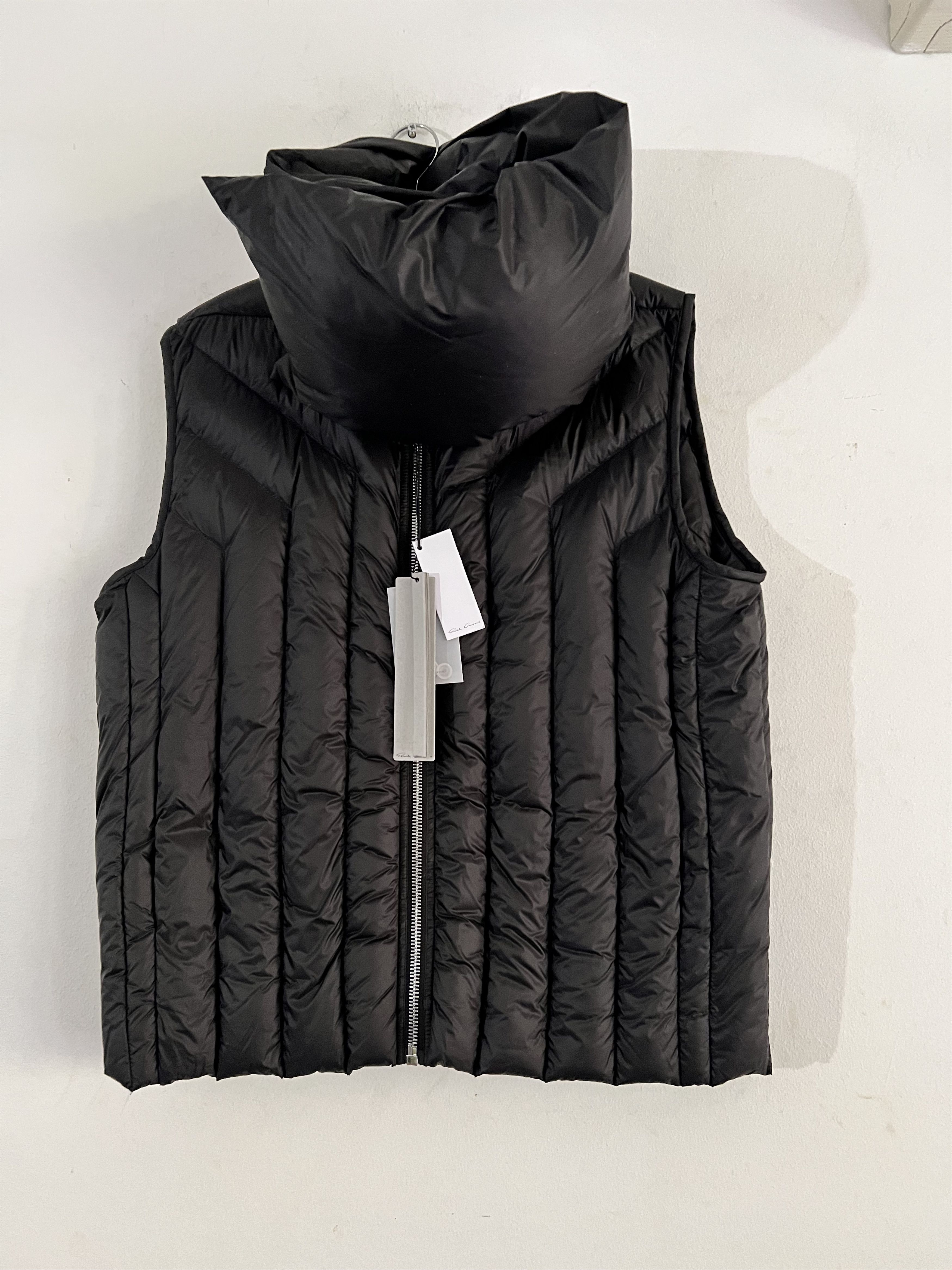 Rick Owens Gimp Detachable-Neck Padded Gilet Size US L / EU 52-54 / 3 - 3 Thumbnail