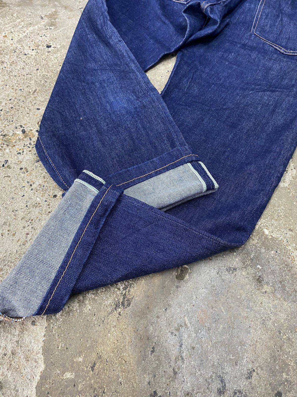 Japanese Brand × Vintage Taylor stitch selvedge blue jeans wash japanese brand Size US 29 - 15 Thumbnail
