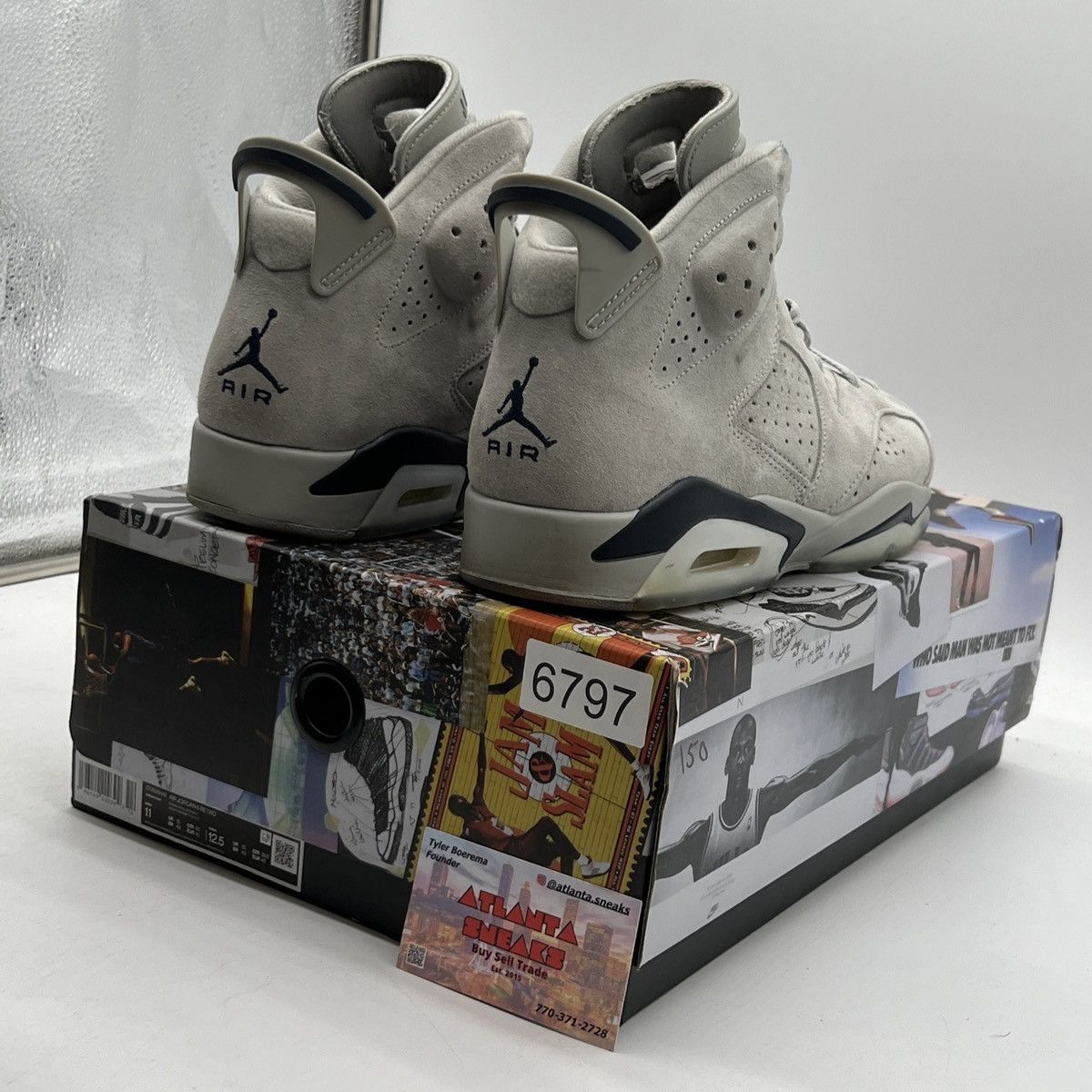 Jordan Brand Air Jordan 6 Georgetown Size US 11 / EU 44 - 5 Thumbnail
