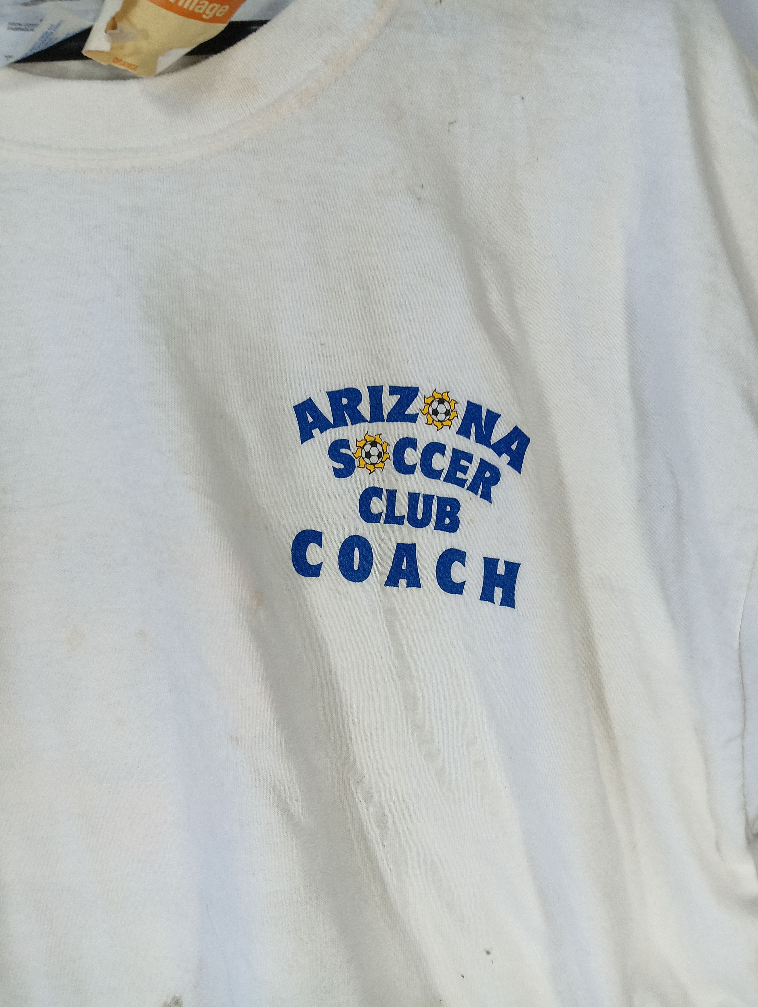 Vintage vintage arizona football club distressed big logo Size US L / EU 52-54 / 3 - 2 Thumbnail
