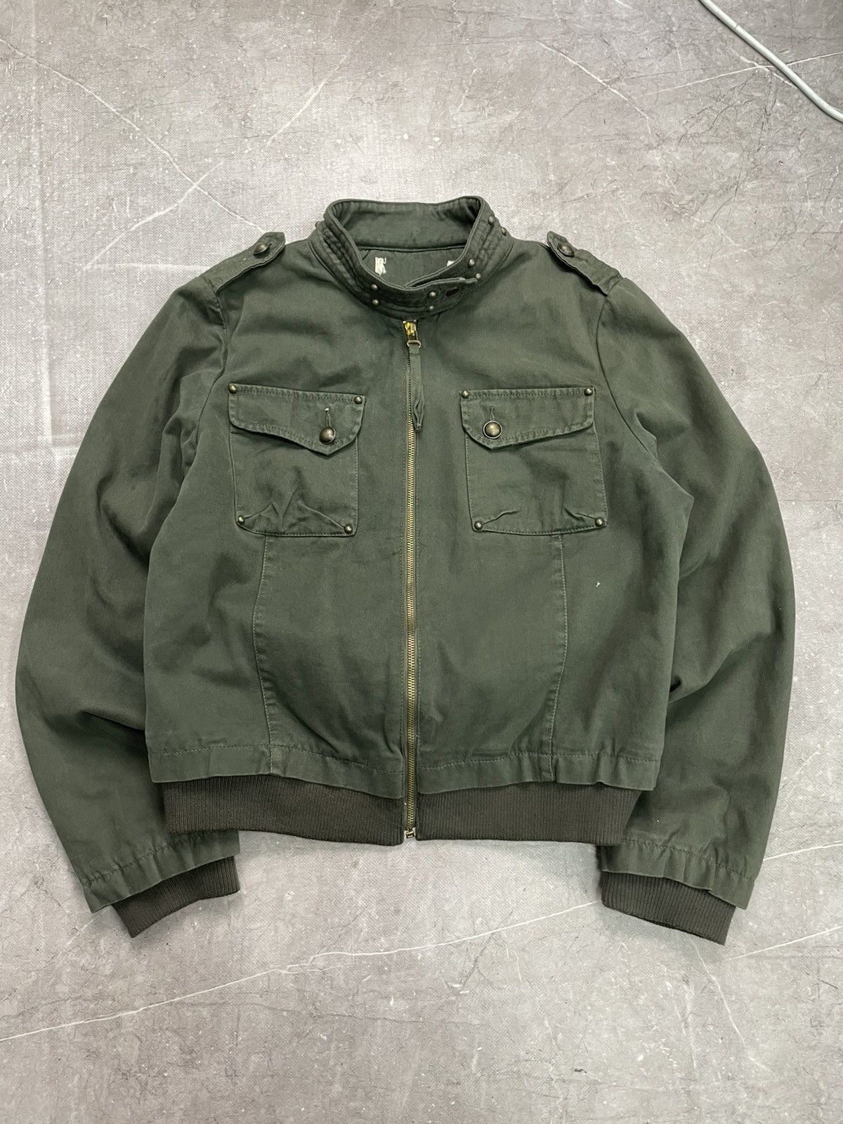Hysteric Glamour Green military style jacket vintage workwear Size US M / EU 48-50 / 2 - 1 Thumbnail
