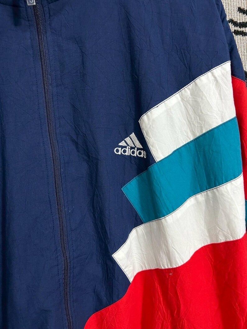 Adidas Vintage 90s Adidas Jacket size XL Size US XL / EU 56 / 4 - 2 Thumbnail