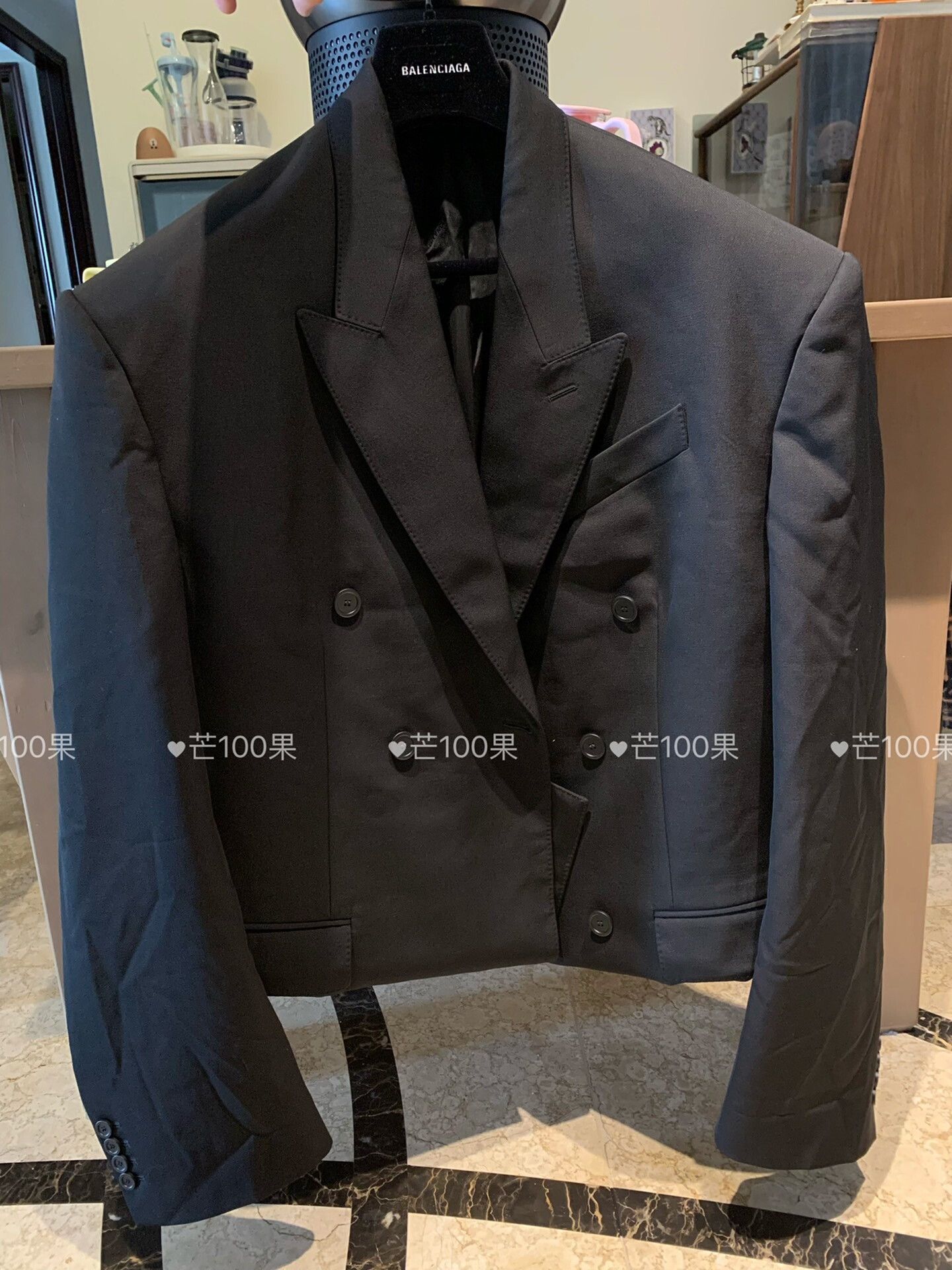 Balenciaga Balenciaga 23Fold Hem Short Oversized Blazer Size M / US 6-8 / IT 42-44 - 1 Thumbnail