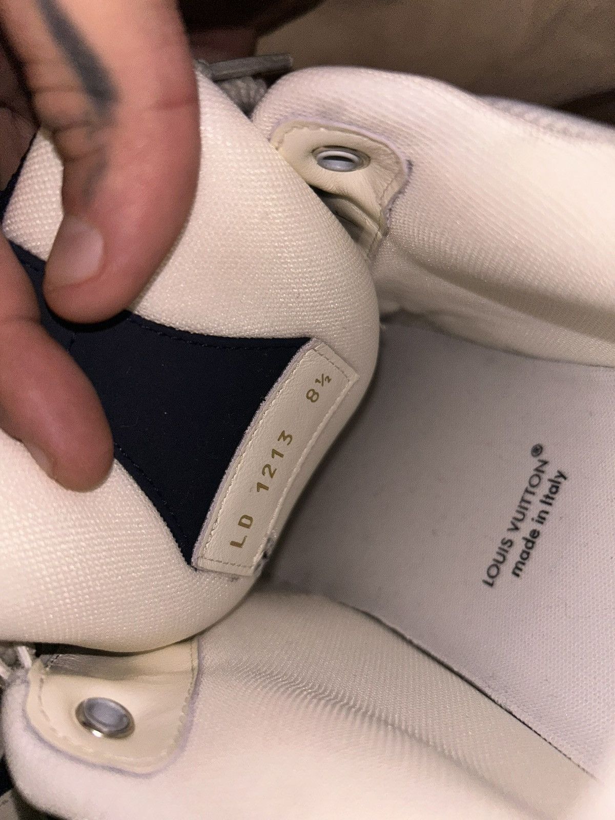 Louis Vuitton Louis Vuitton Skate Sneaker “Marine” “Navy” Size US 10 / EU 43 - 8 Thumbnail