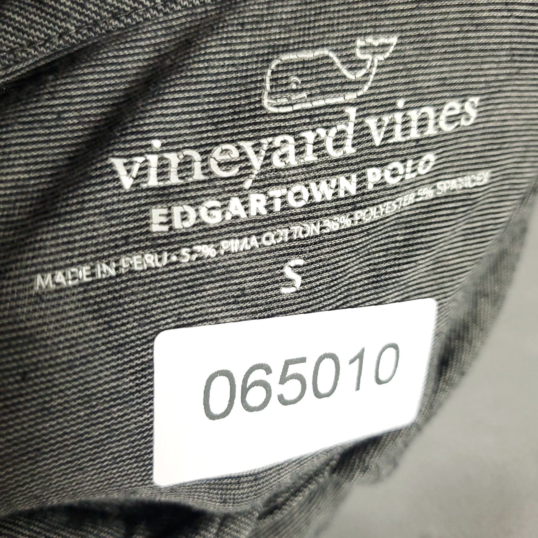 Vineyard Vines Vineyard Vines Polo Shirt Mens Small Gray Cotton Short Sleeve Size US S / EU 44-46 / 1 - 6 Thumbnail