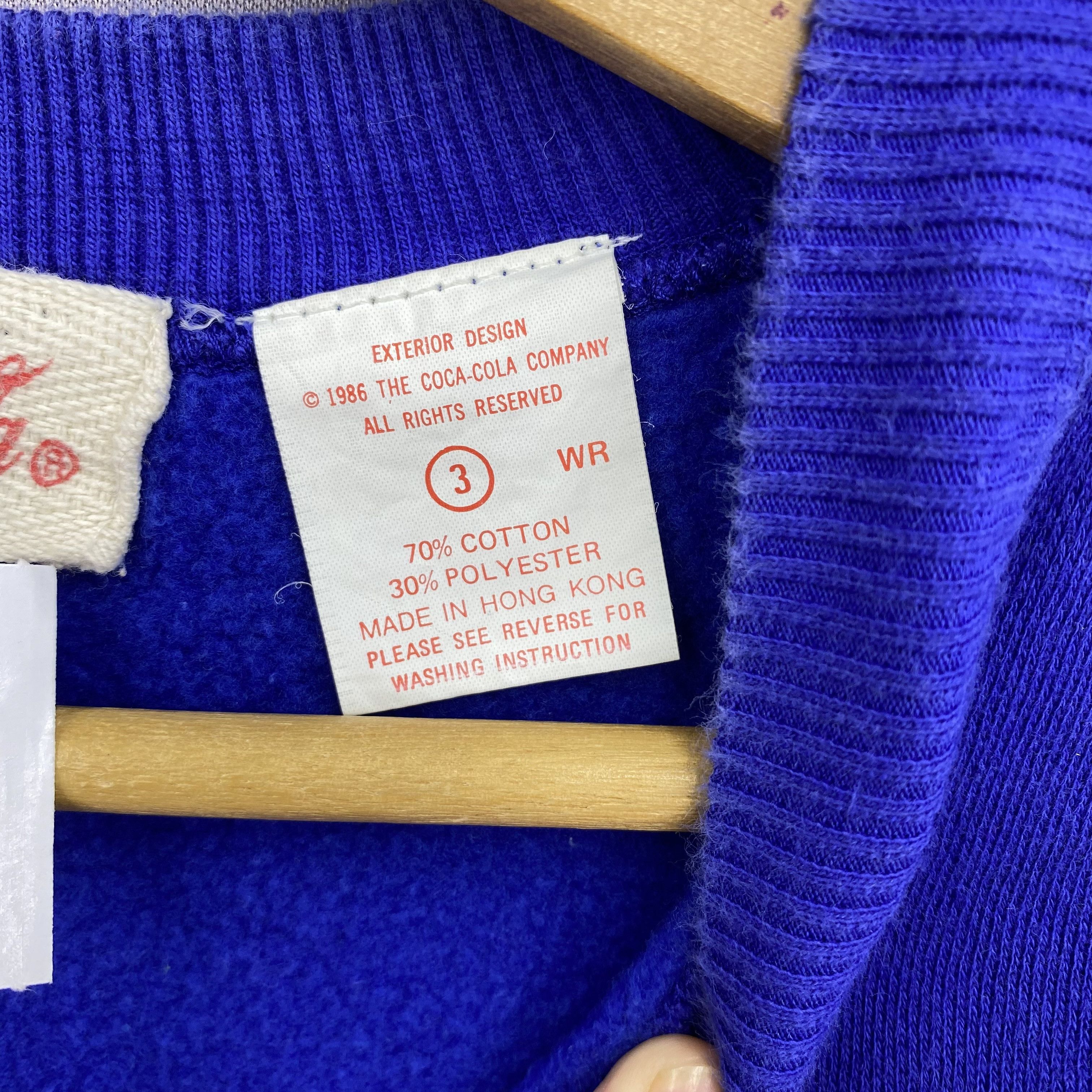 Coca Cola Vintage 80s Coca Cola Sweater Coke Sweatshirt Jumper Size US M / EU 48-50 / 2 - 5 Thumbnail