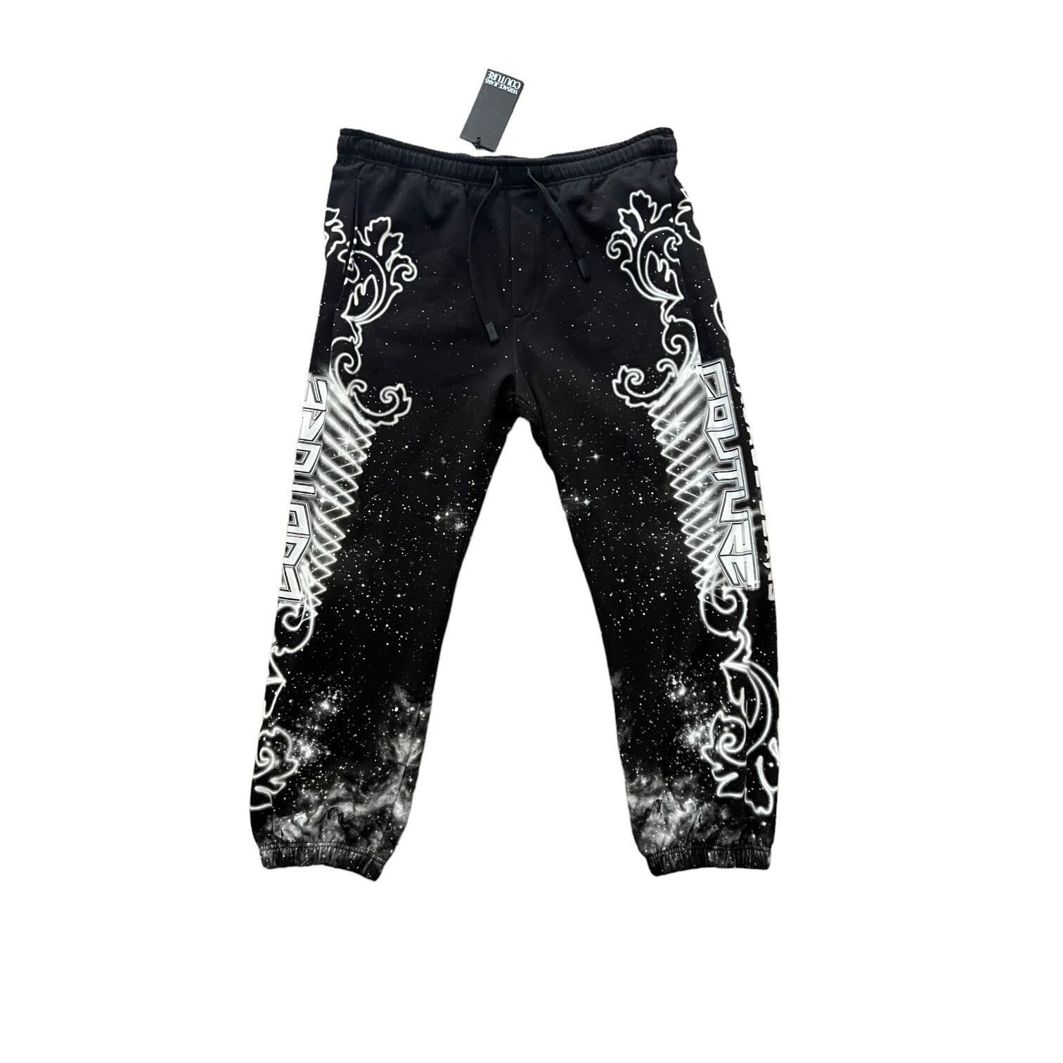Versace Jeans Couture Versace Couture Mens Jeans Galaxy Sweatpants Black Size XL Size US 36 / EU 52 - 1 Thumbnail