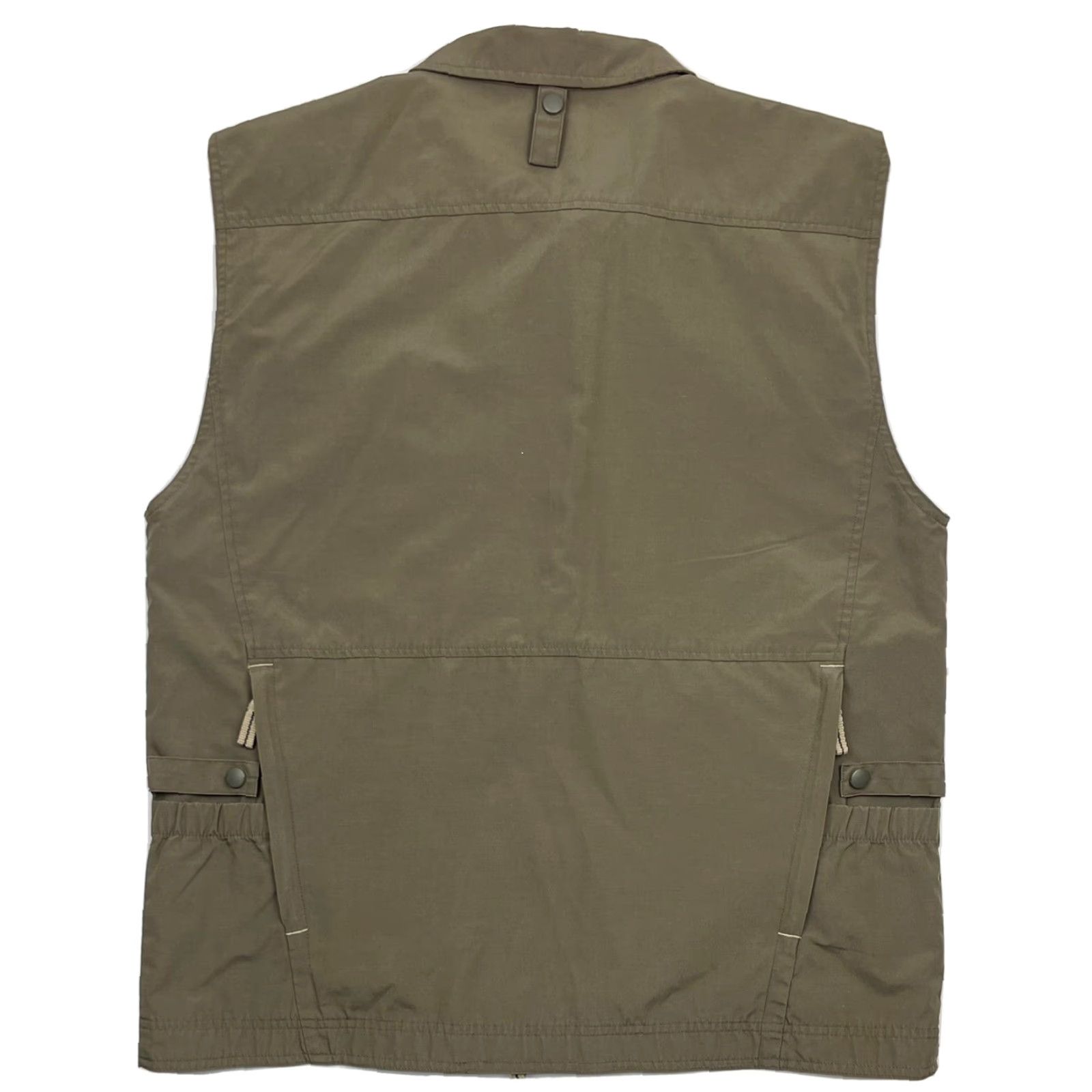 Vintage World Wide Sportsman Vest Shirt Men M Lined Fishing Vest Zip Pockets Cargo Utility Nylon Canvas Green Outdoor Size US M / EU 48-50 / 2 - 4 Thumbnail
