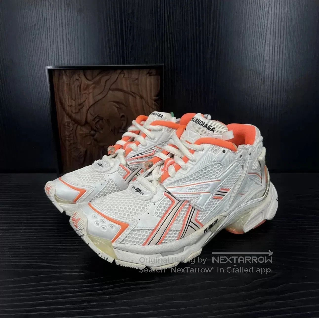Balenciaga Multi-Color Athletic Sneakers Size 8. Size US 8 / EU 41 - 1 Thumbnail