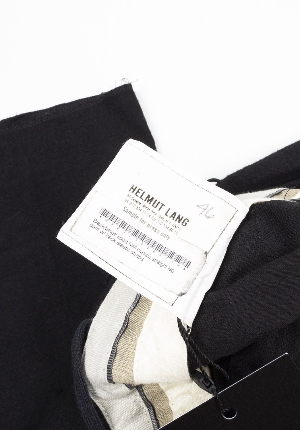 Helmut Lang Helmut Lang Men Pants Vintage Detailed Fleece Size ITA50/L Size US 34 / EU 50 - 6 Thumbnail