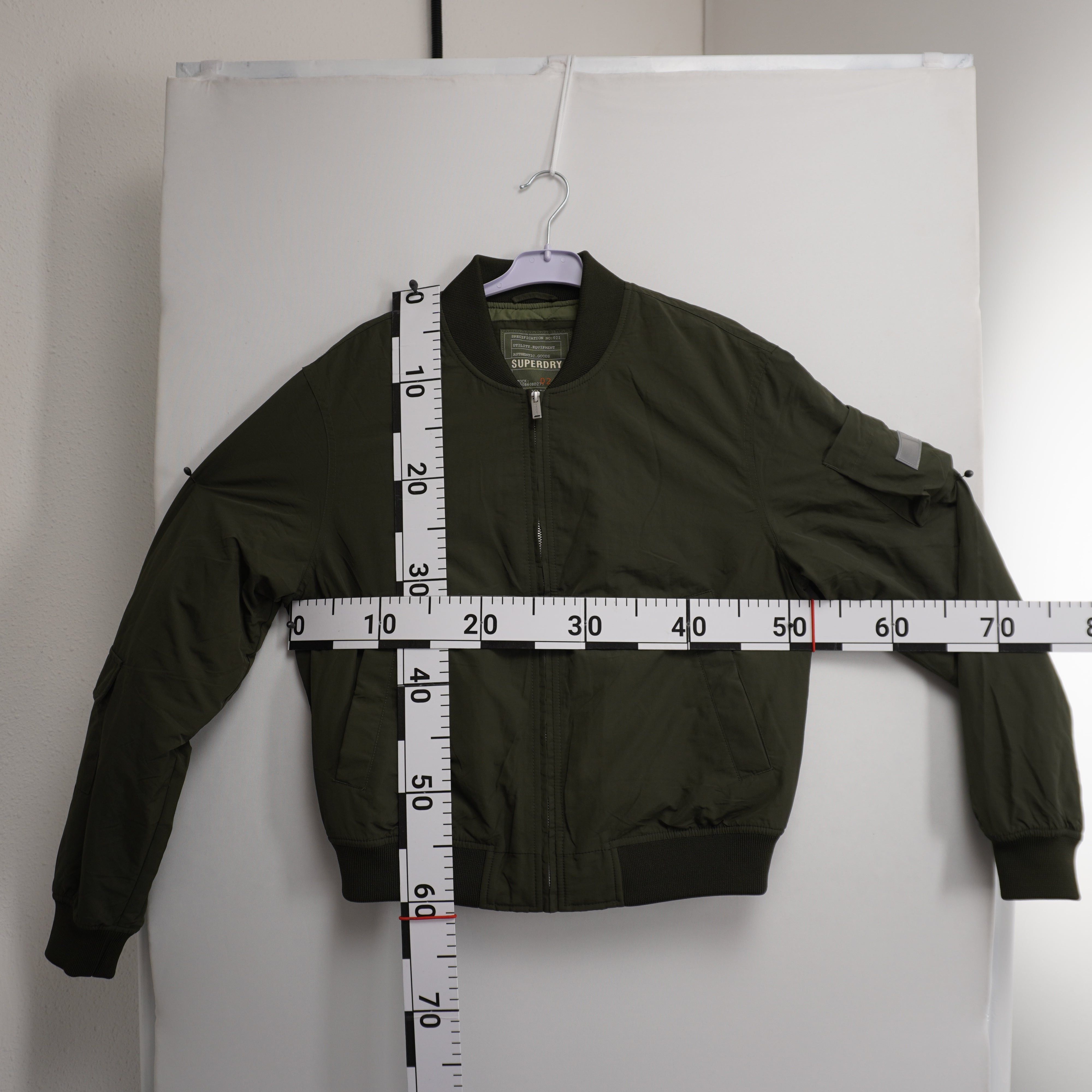 Superdry New Women's Superdry Khaki Bomber Jacket Size M / US 6-8 / IT 42-44 - 5 Thumbnail