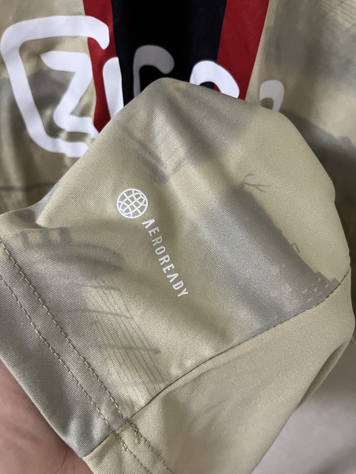 Vintage Ajax x Daily Paper Third Kit Blokecore Jersey Size US L / EU 52-54 / 3 - 7 Thumbnail