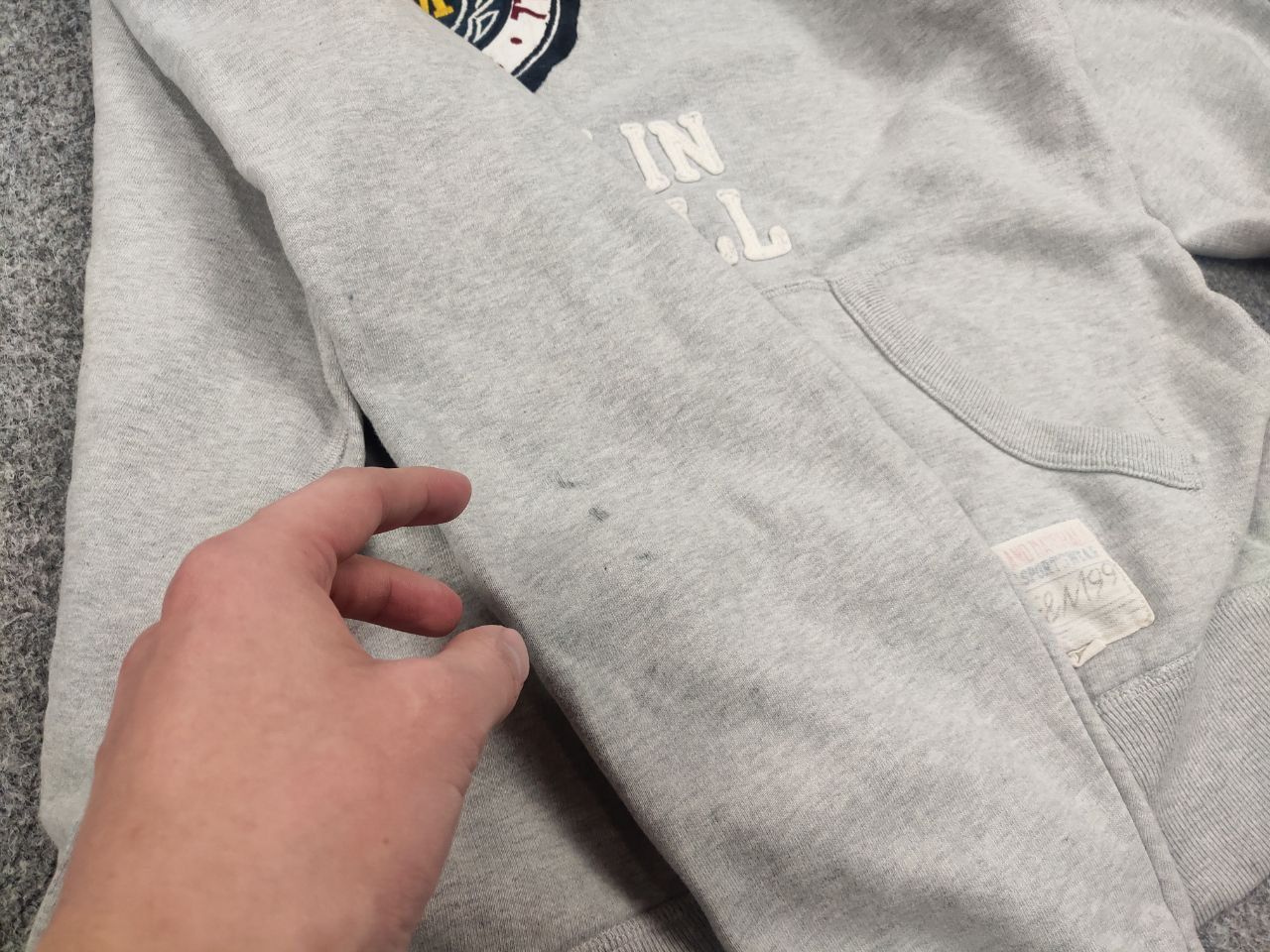Franklin & Marshall Franklin & Marshall Italy vintage logo distressed Hoodie Size US XL / EU 56 / 4 - 11 Thumbnail