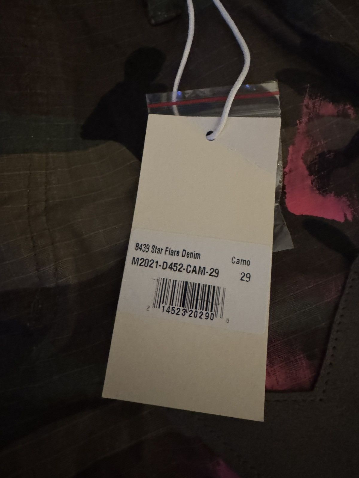 MNML MNML Camo Pants with Design Size US 29 - 3 Thumbnail