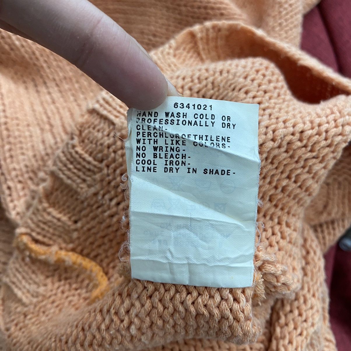 MAX&Co. MAX&CO Active Knitwear Full Zipper Orange Sweater Size S / US 4 / IT 40 - 7 Thumbnail
