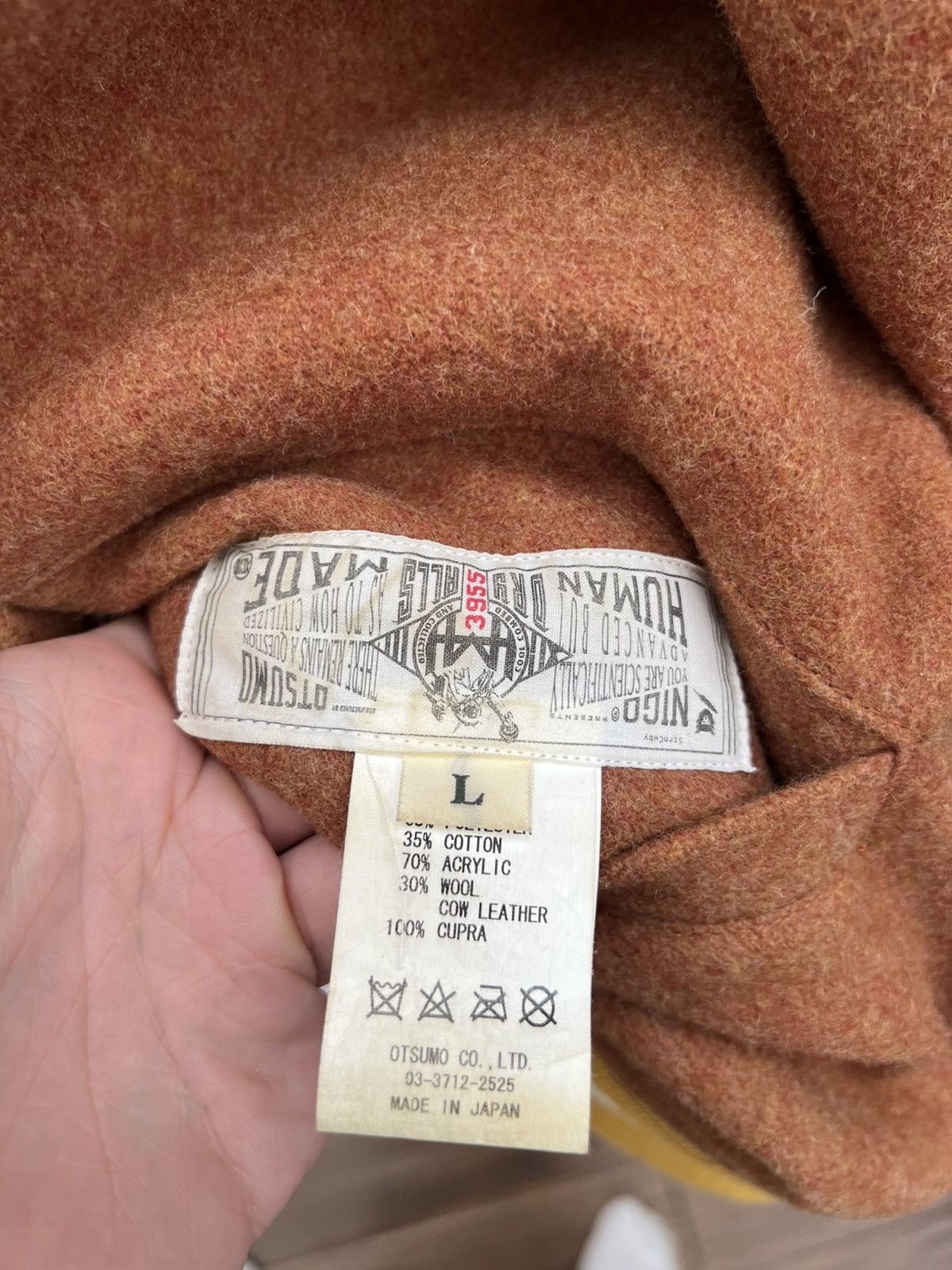 Human Made 🦆Human Made Wool Varsity Jacket Reversible🧸 Size US L / EU 52-54 / 3 - 11 Thumbnail
